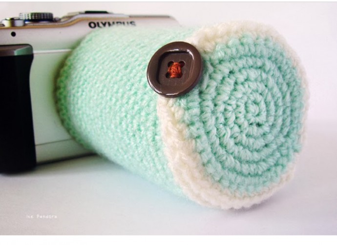 Crochet Camera Lens Cozy