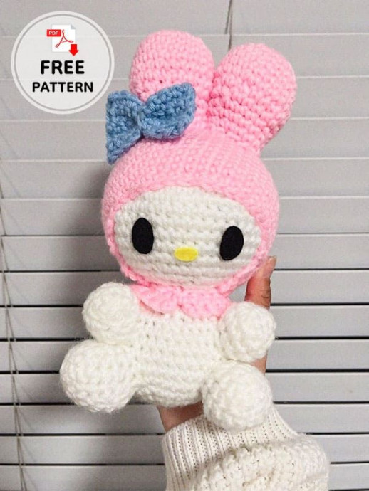 Crochet Amigurumi Bunny My Melody