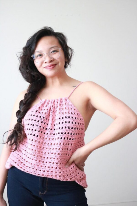 Crochet Flattering Summer Top