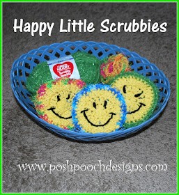 Crochet Happy Little Scrubbies