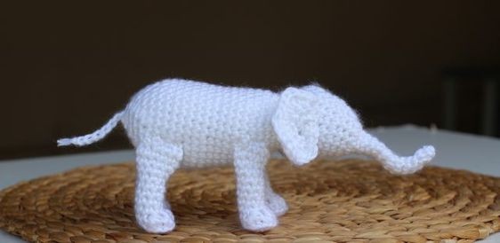 Crochet Adorable Elephant