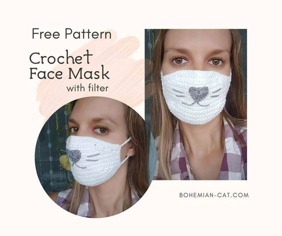 Crochet Face Mask