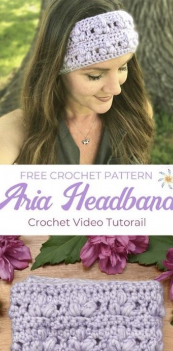 Aria Headband - Free Crochet Pattern