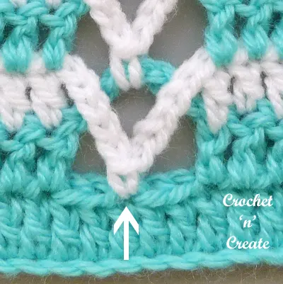 Crochet V-Stitch Chains