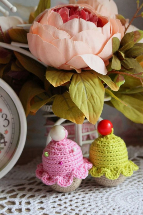 Crochet Beautiful Cupcake