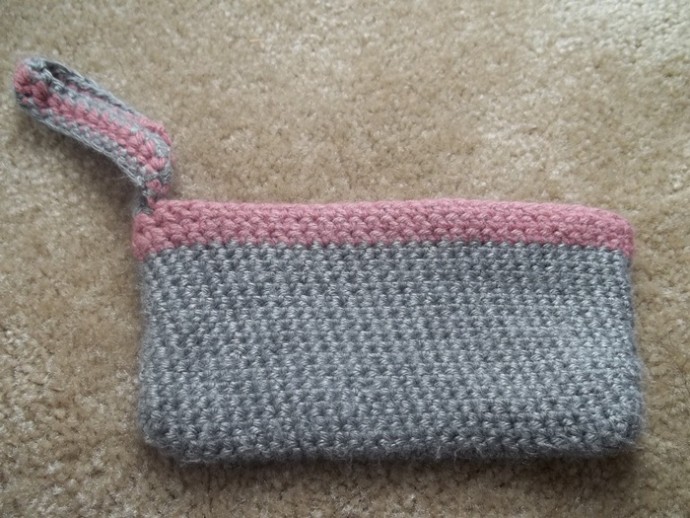 Crochet Wristlet Bag