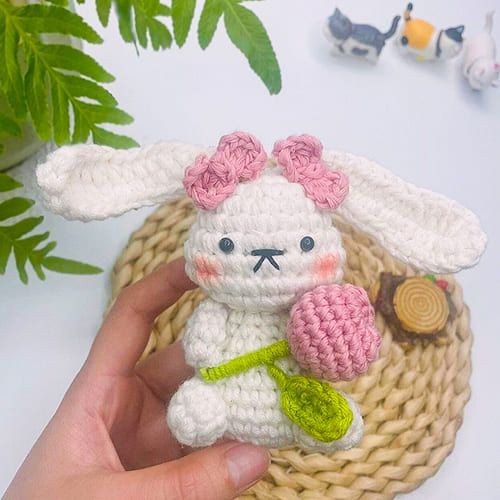 Crochet Tulip Bunny