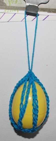 Crochet Easter Egg Hanger