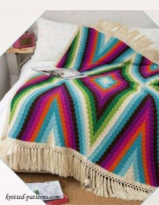 Crochet Bohemian Blanket