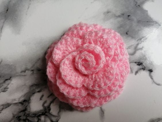 Crochet Beautiful Rose