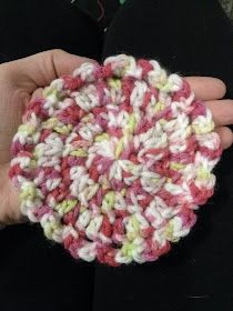 Crochet Flower Coaster