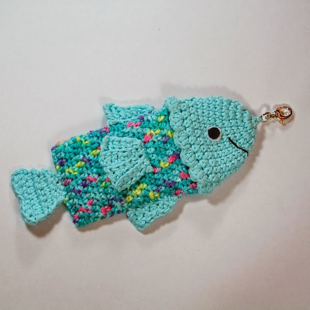 Crochet Summertime Fishy Phone Case