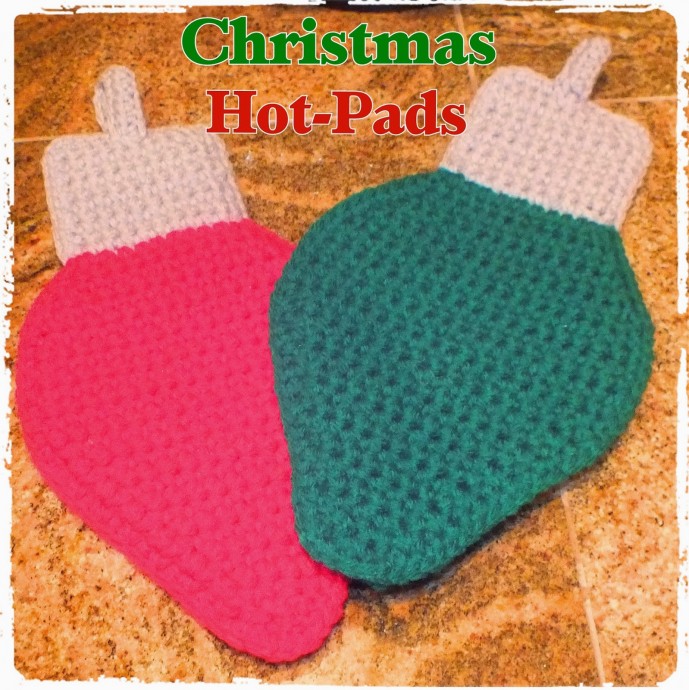 Crochet Christmas Hot Pads