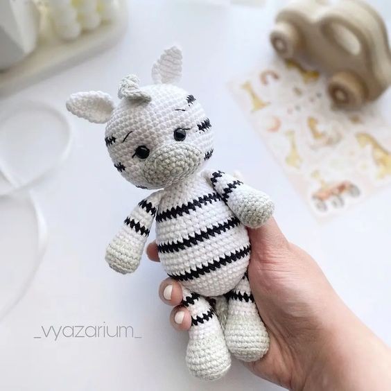 Crochet Amigurumi Zebra