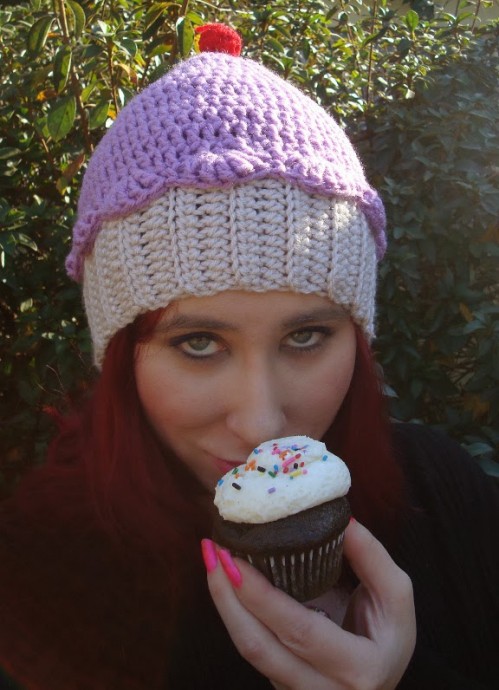 Crochet Cupcake Chapeau