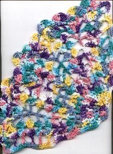 Crochet Fan Dishcloth