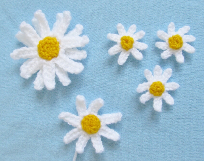 Crochet  Spring Daisy