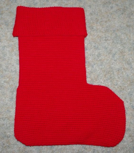 Crochet Big Christmas Stockings