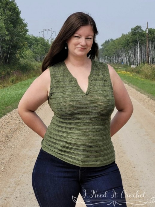 Free Crochet Top Pattern – Double Trouble Tank