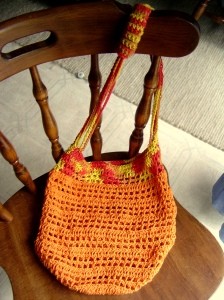 Crochet The Spaghetti Straps Bag