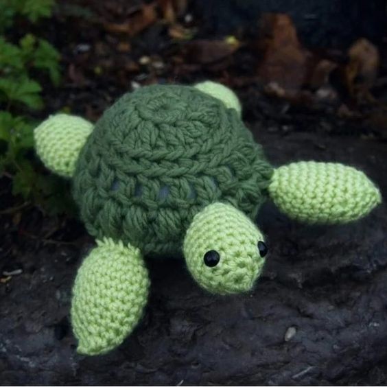 Crochet Amigurumi Sea Turtle