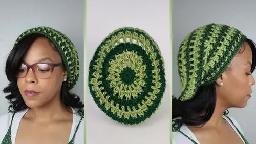 Crochet Slouchy Hat