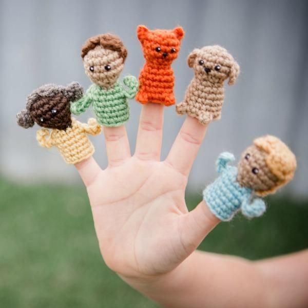 Crochet Finger Puppets