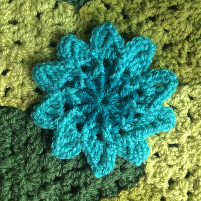 Crochet Handmade Flower