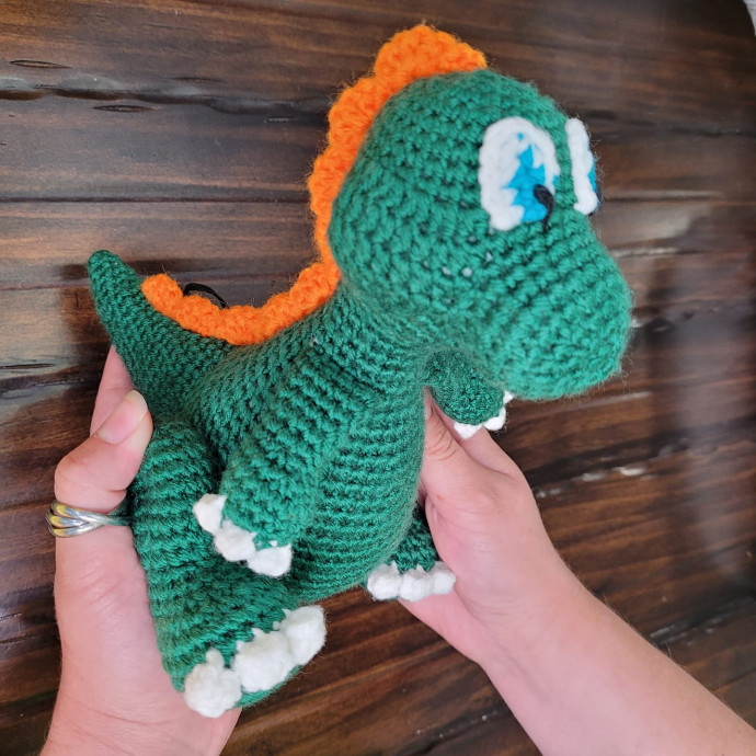 Crochet Dex the Dino