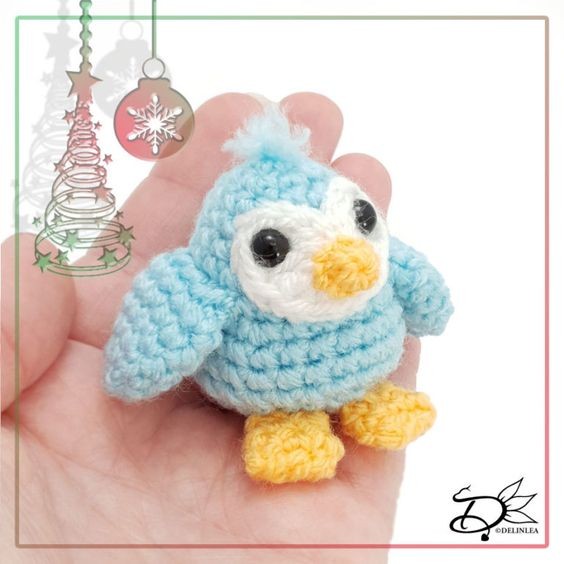 Crochet Christmas Penguin Amigurumi