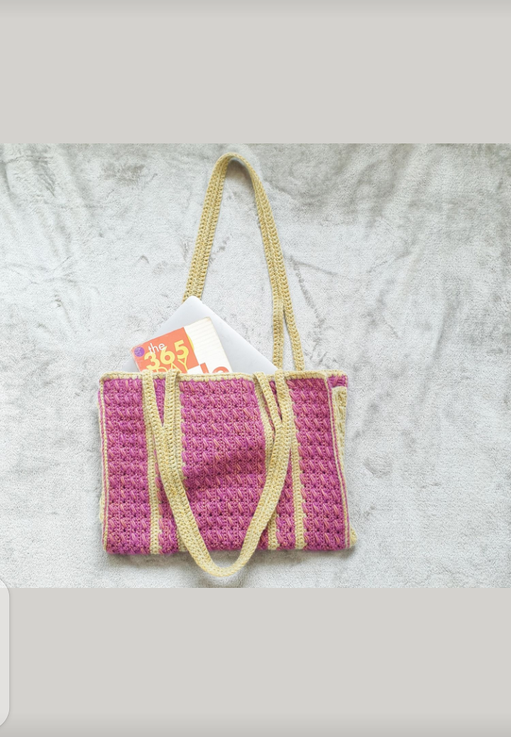 Carry-Alk Crotchet Tote Bag – FREE CROCHET PATTERN — Craftorator