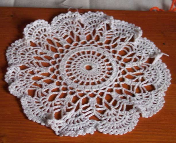 Crochet Crane's-Bills Doily