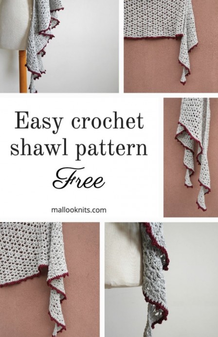 Free Crochet Pattern – The Plumeria Shawl