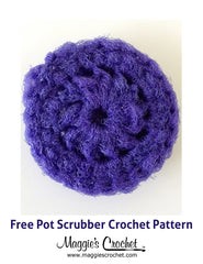 Crochet Nylon Pot Scrubber