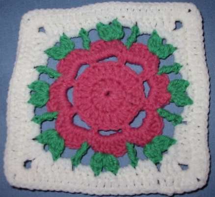 Crochet Spring Time Square