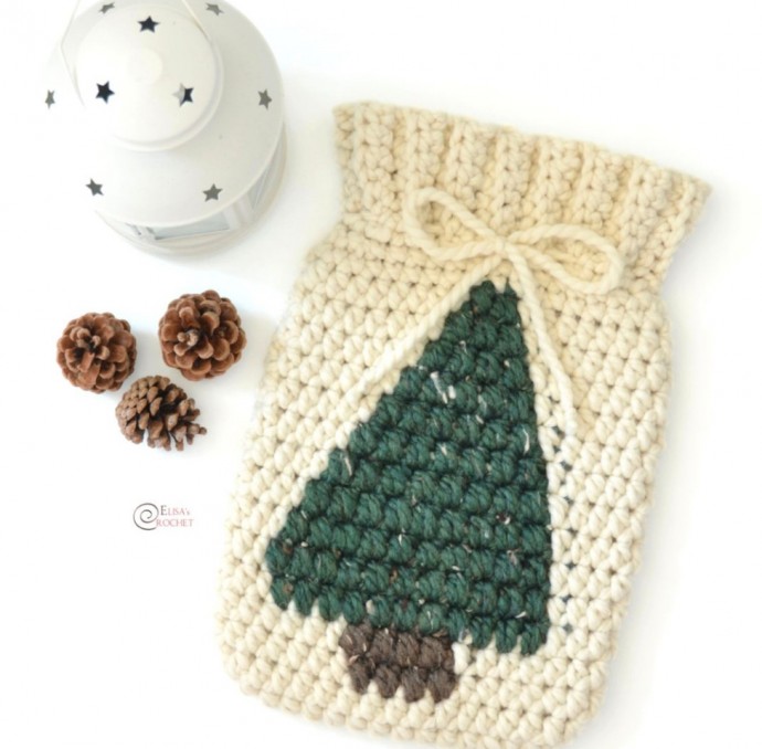 Crochet Hot Water Bottle Cover (Free Pattern) – FREE CROCHET PATTERN ...