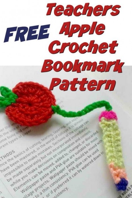 Crochet Teachers Book Mark – FREE CROCHET PATTERN — Craftorator