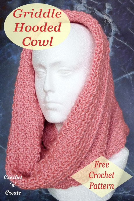 Crochet Griddle Hooded Cowl