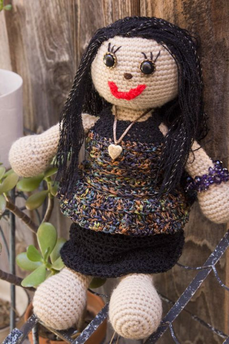 Crochet Mini Me Doll Toy