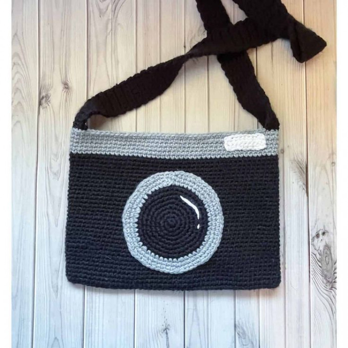 Crochet Camera Bag