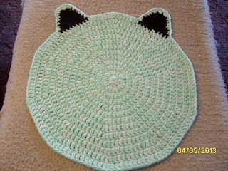 Crochet Cat Pet Mat