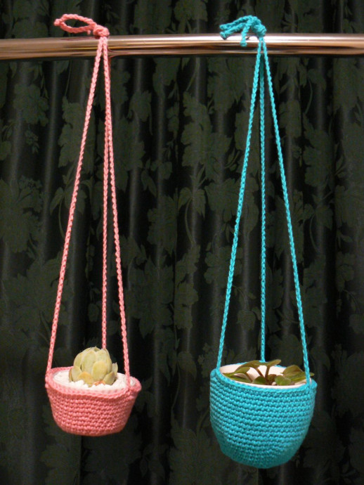 Crochet Plant Holders