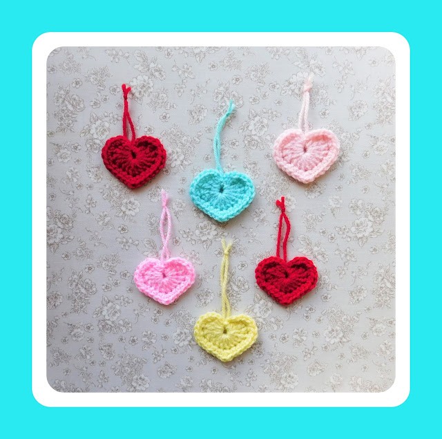 Crochet Hearts of Appreciation