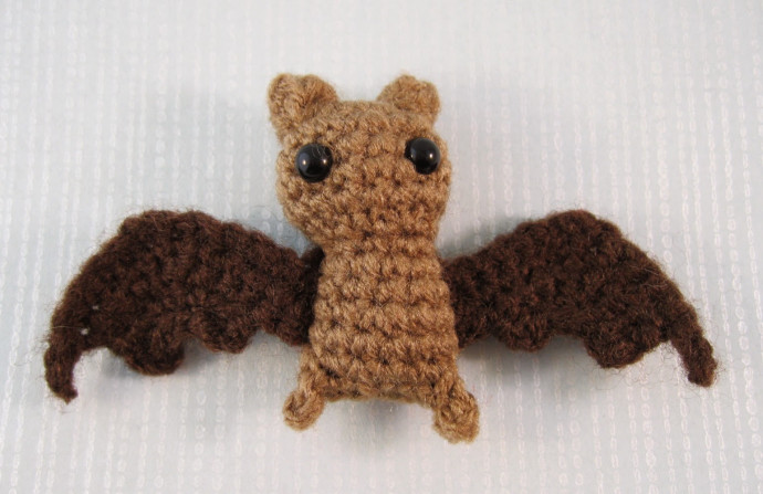 Crochet Itty Bitty Bat Amigurumi