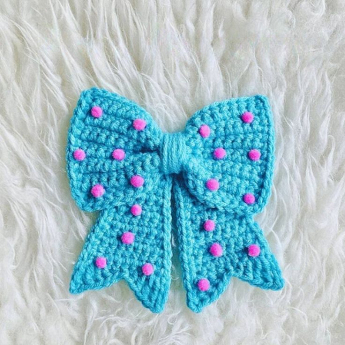 Crochet Loopita Bow