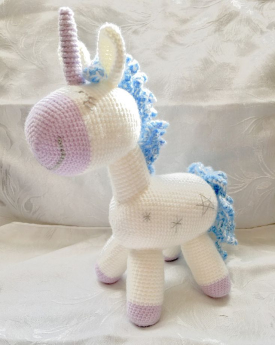 Crochet Jasmine the Unicorn