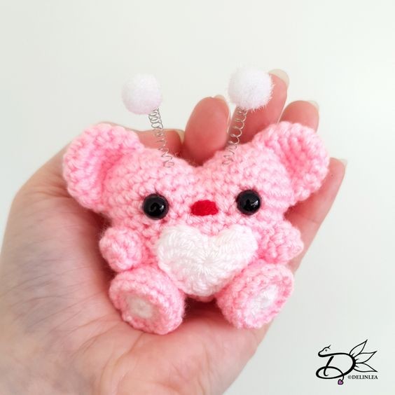 Crochet Hearty Doll Toy