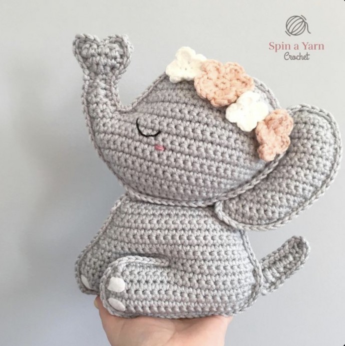 Beautiful Elephant Amigurumi