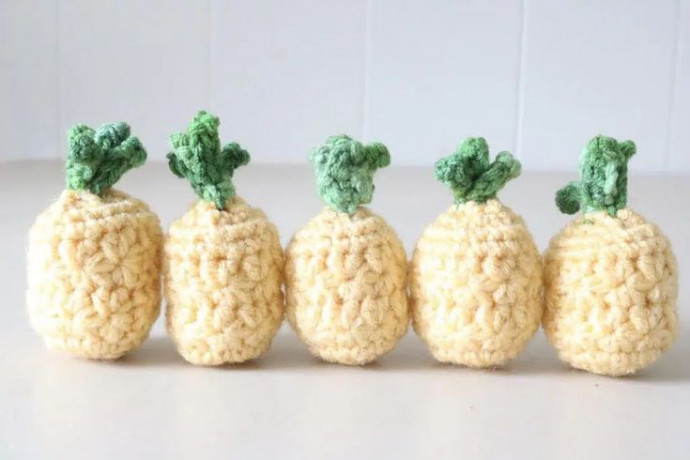 Crochet Amigurumi Pineapple