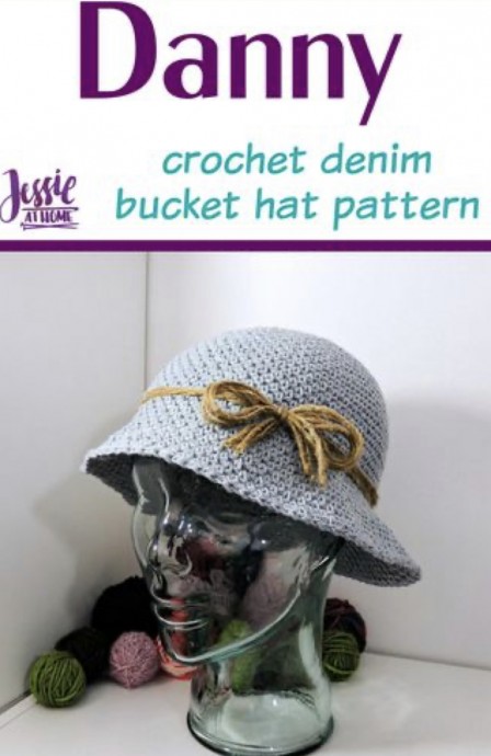 Crochet Bucket Hat Pattern (FREE)